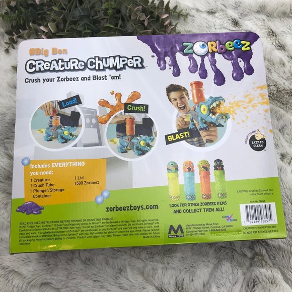 Orbeez Zorbeez Big Ben Creature Chumper Toy Dragon - Picture 2 of 4